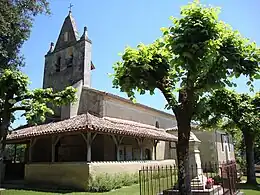 Église de Paillan à Lussan &nbsp;Inscrit MH.