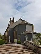 L'église vue du sud-ouest