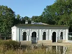 Enclos des crocodiles, en 2021.