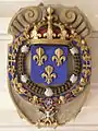 Blason du roi de France.