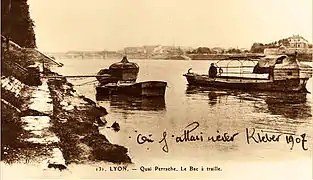Quai de Perrache à Lyon