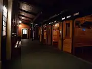 Évocation des trains de l’évacuation de l’Alsace Moselle.