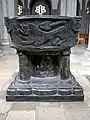 Les fonts baptismaux (XIIe&nbsp;siècle)
