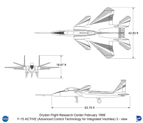 vue en plan de l’avion