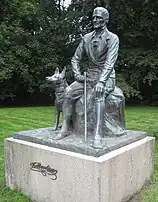 Statue de Rutger Macklean&nbsp;(sv), Château de Svaneholm