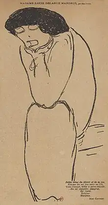 &nbsp;Madame Lucie Delarue-Mardrus par Jean Cocteau