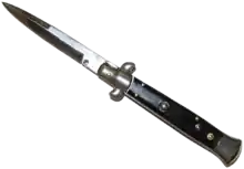 Couteau à cran d'arrêt.