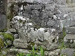 Statue de lion du XIIIe ou XIVe&nbsp;siècle.