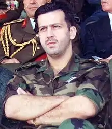 Maher el-Assad, frère du président Bachar el-Assad, général de la 4e&nbsp;division blindée.