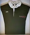 2ème maillot (1990, 1992, 1996). Offert par Marc Bouchet.