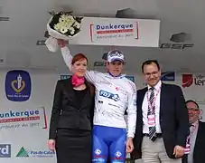 Arnaud Démare est premier du classement des jeunes.