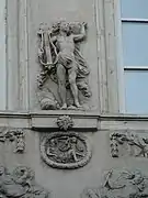 Apollon, Saturne et un putto.