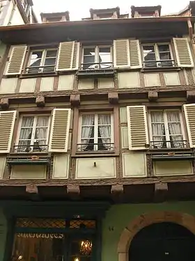Maison zum grienen Hüs (1435) au no&nbsp;34