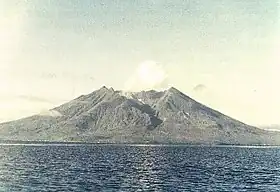 Le volcan Kiebesi à Makian