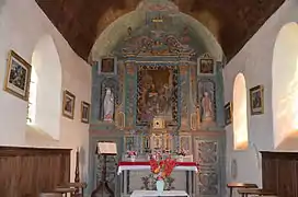 Le retable du XVIIe&nbsp;siècle.