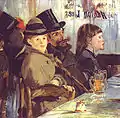 Manet: Au café Collection Oskar Reinhart Am Römerholz Winterthour