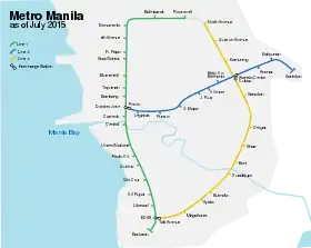 Image illustrative de l’article Manila Metro Rail Transit System