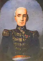 Manuel Blanco Encalada, Palacio de la Real Audiencia de Santiago&nbsp;(en).