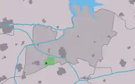 Localisation de Veenklooster