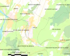 Carte de Vizille