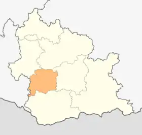 Localisation de Djebel