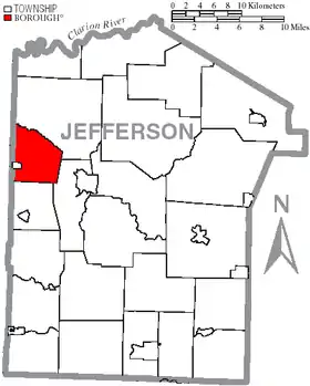 Localisation de Union Township