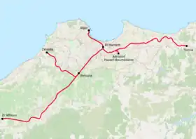 Image illustrative de l’article Réseau ferré de la banlieue d'Alger