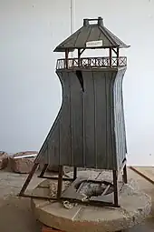 Maquette du chevalement du puits no&nbsp;15.