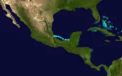 Image illustrative de l’article Tempête tropicale Marco (2008)
