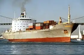 illustration de San Francisco (porte-conteneurs)