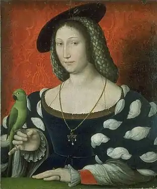 La reine Marguerite de Navarre, qui a profondément influencé la reine Catherine de Médicis dans sa jeunesse.