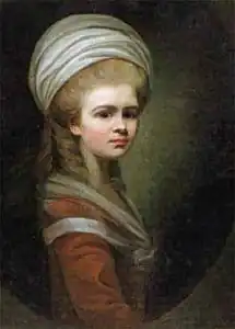 Maria Hadfieldautoportrait - 1778