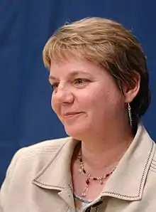 Trois députées du groupe : (de gauche à droite)Marie-Hélène Amiable, Martine Billard et Marie-George Buffet.