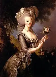 Portrait de Marie-Antoinette, 1783.
