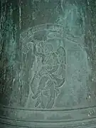 Détail de la cloche.