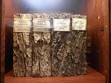 Quatre volumes modernes semblables aux exemplaires de Schildbach