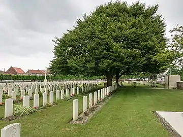 Le Maroc British Cemetery.