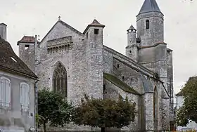 Chevet et clocher de l'église.