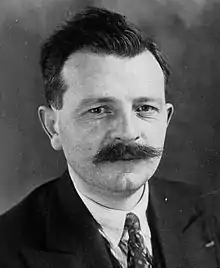 Portrait de Maxime Fauchon, député et propriétaire de l'édifice