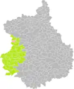 Meaucé dans son arrondissement.