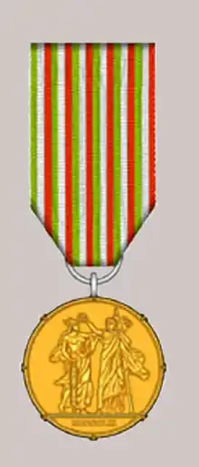 médaille d'or de la ville de Milan