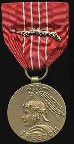Medal of Freedom with gold palm