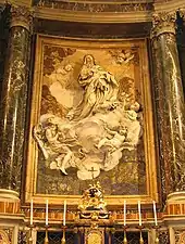 l'Extase de sainte Catherine (1666) de Melchiorre Gafa