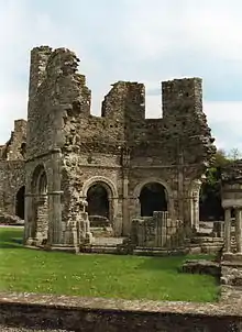 Ruines d'une abbaye médiévale.