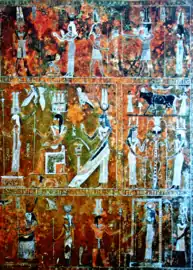 Détail de la mensa isiaca