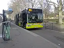 Mercedes Benz Citaro C1 Facelift (génération 1) STAS, n°316 au terminus de la ligne M9 (Carnot-Montreynaud)