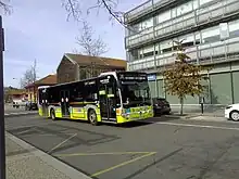 Mercedes Benz Citaro C2, sur la ligne 14, au terminus de Châteaucreux