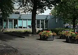 Placette au coin de Merikoskenkatu et Koskitie.