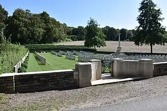 Mesnil Communal Cemetery Extension.