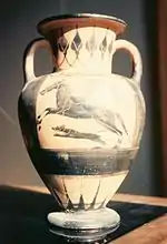 Amphore à figures noires